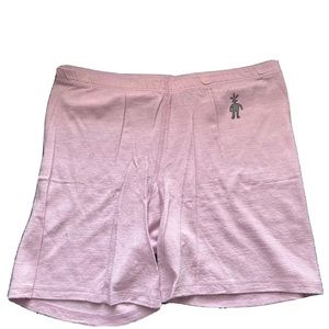 SmartWool Merino Wool Base Layer ladies lavender Shorts Size M